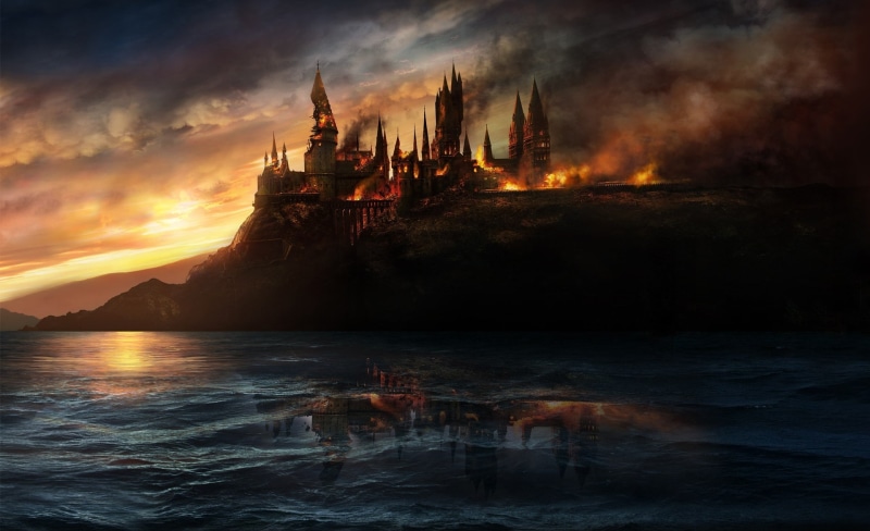 body, sailboat, ancient, built structure, hallows, ship, nature, castle, travel, deathly, last harry potter movie, harry potter and the deathly hallows