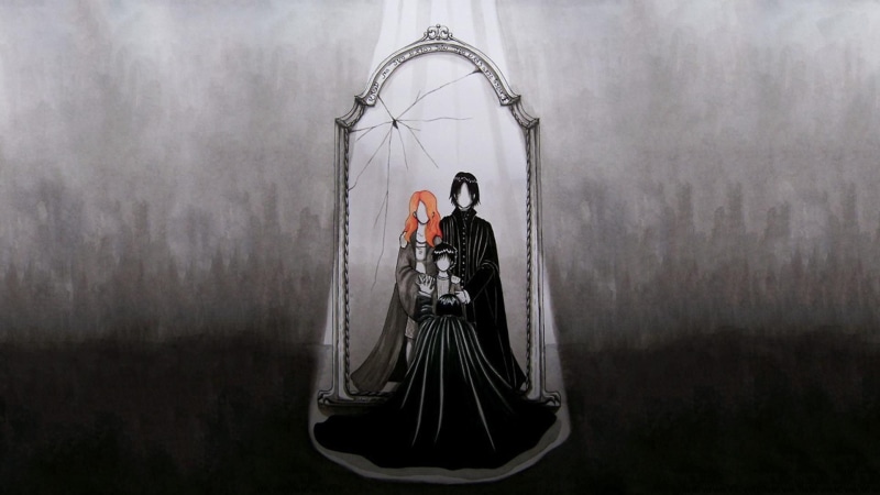 wall - building feature, adult, standing, female likeness, one person, ideas, Harry Potter and the Deathly Hallows, church, spirituality, symbol, weapon