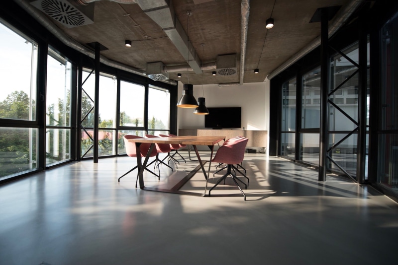 design, boardroom, window, room, inside, furniture, architecture, absence, business, photo, light pendant, chair, empty, sunlight, built Structure, day