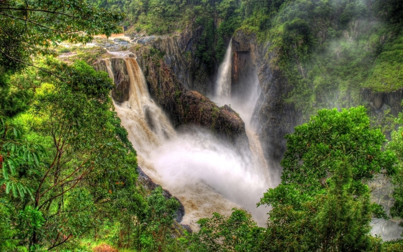 Beauty, Nature, Waterfall, 1080P, waterfalls