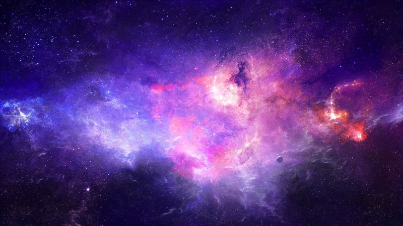 astronomy, red, beauty in nature, nebula, globular star cluster, 1080P, scenics - nature, infinity, night, majestic, galaxy, space, illuminated, purple