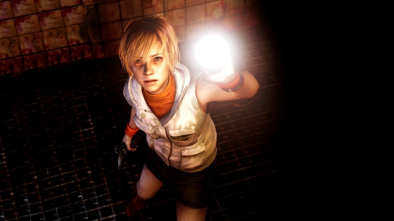 Silent Hill 3, 1080P, boxing - sport, blond hair, Silent Hill, heather mason, standing, looking at camera, sport, one person, clothing, young adult, hairstyle