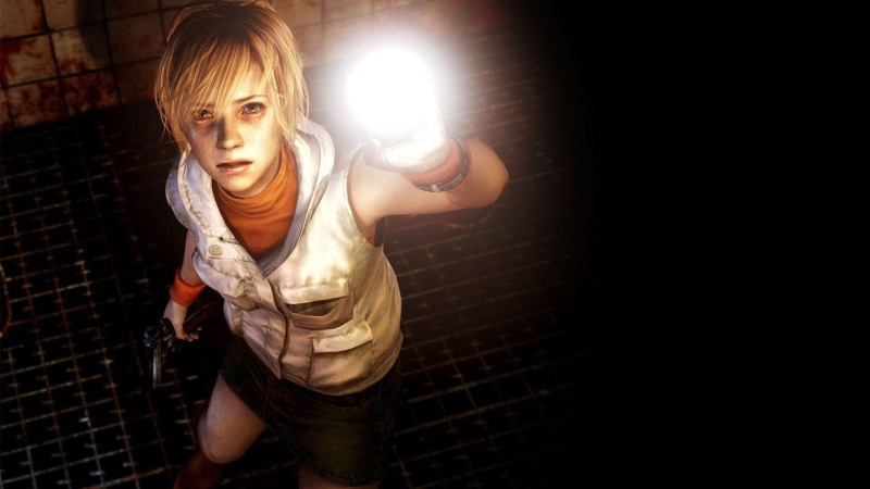 standing, Silent Hill 3, women, heather mason, self-defense, 1080P, Silent Hill, looking at camera, light - natural phenomenon, lifestyles, females, lighting equipment