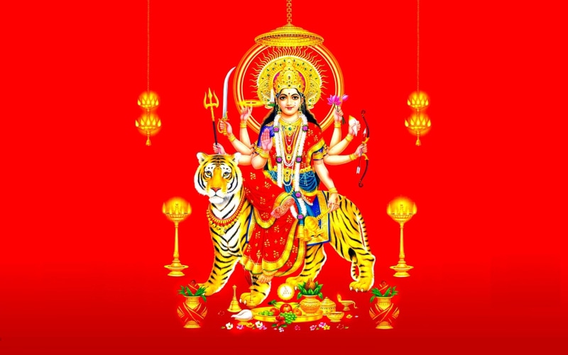 mata, durga, hd, 1080P, goddess, hondu, hindu, religious