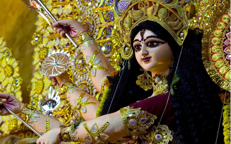 hindu, durga, devi, lord, invincible, maa, background, 2K, sanskrit, ornament