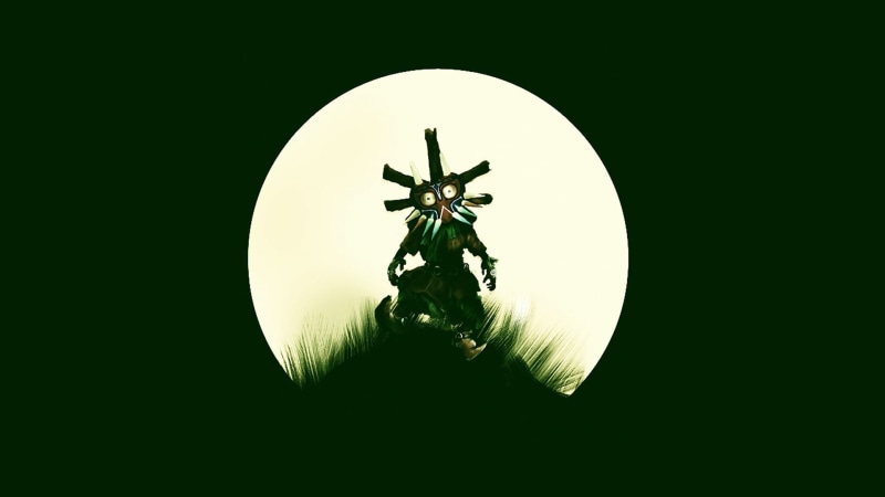 circle, creativity, 1080P, clear sky, astronomy, scarecrow, fan art, The Legend of Zelda, copy space, geometric shape, shape, sky, digital, studio shot