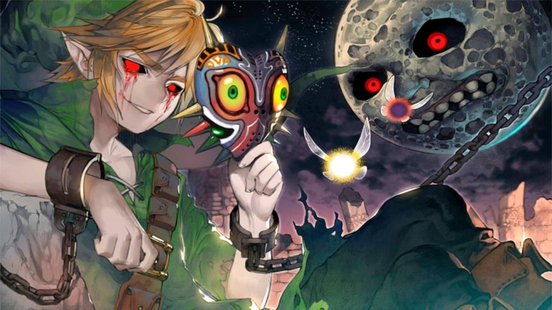 video games, 1080P, Link, mask, The Legend of Zelda, The Legend of Zelda: Majoras Mask