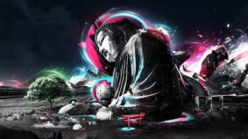halloween, nature, creativity, digital composite, multi colored, long exposure, dark, abstract, celebration, motion, digital art, night, painting, no people