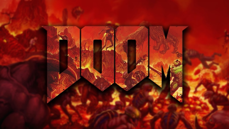 Doom (game), video games, no people, decoration, spirituality, 4K, text, doom, fortune telling, festival, religion, chinese new year, celebration