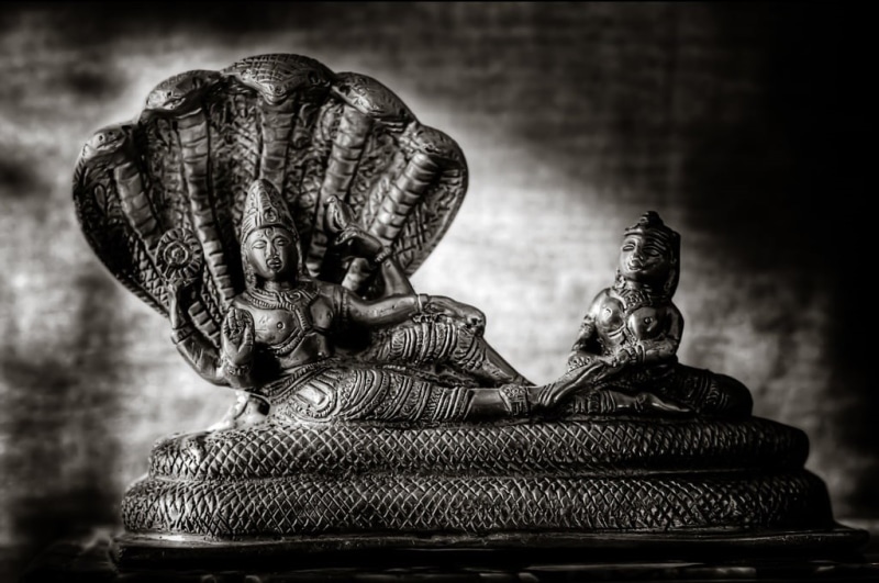 person, nidra, spirituality, sleeping, 480P, representation, creativity, sculpture, belief, God, architecture, figurine, no people, art and craft, vignette