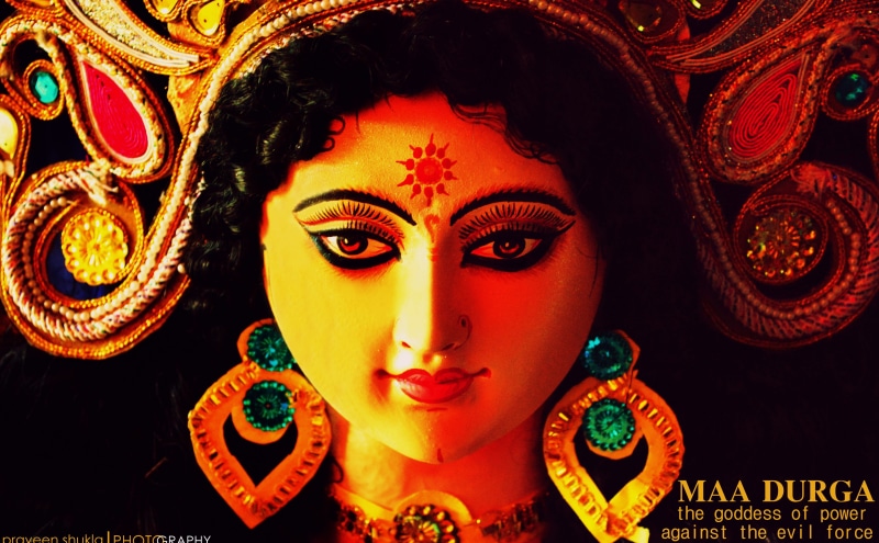 portrait, deity, durga, sculpture, art and craft, belief, close-up, front view, 5K, poster, no people, statue, representation, creativity, maa, idol, ornate