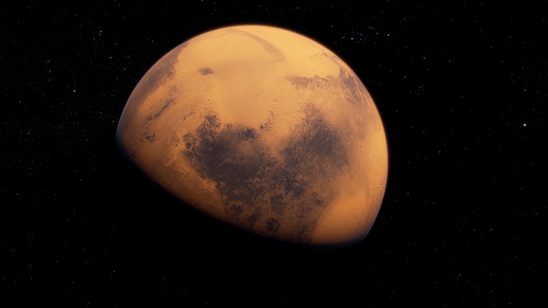 4K, space, night, mars, nature, black background, astronomy, sphere, beauty in nature, water, science, solar system, nasa, planet, planet - space, space and astronomy