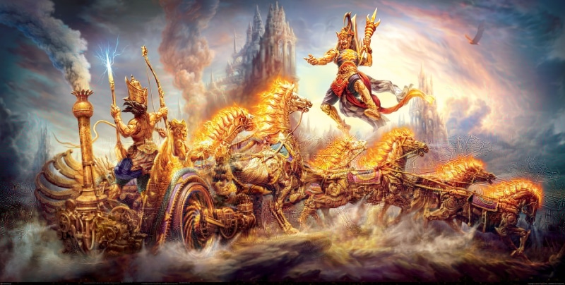 animal representation, religion, outdoors, mahabharata, gods, representation, sculpture, beauty in nature, art and craft, kurukshetra, powerful, tranquility