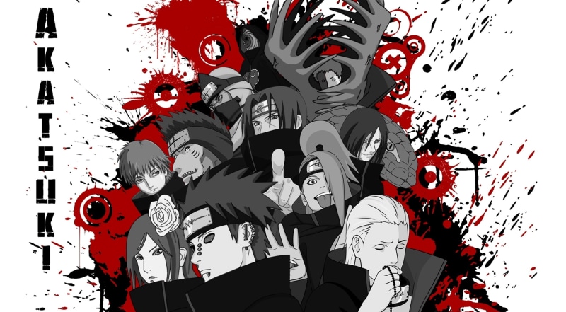 communication, people, western script, creativity, naruto shippuden, adult, young men, Artistic, human representation, naruto, composite image, standing