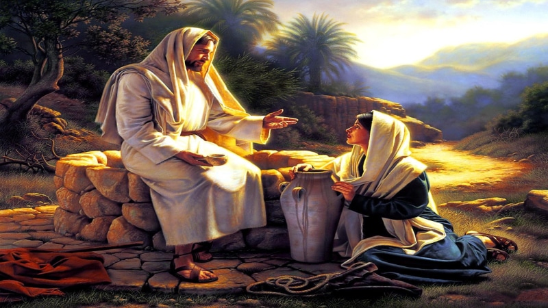 artwork, painting, 1080P, art, religion, jesus