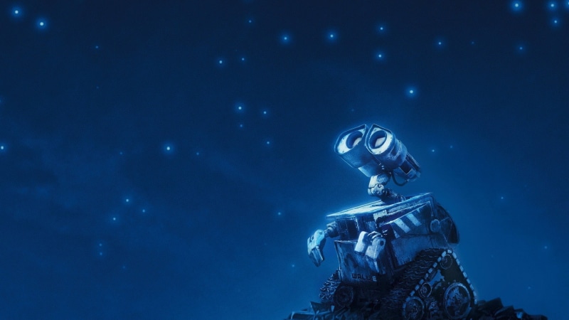 government, robot, fantasy, space, WALL·E, star - space, e, Pixar Animation Studios, stars, constellation, outdoors, blue, galaxy, male likeness, wall