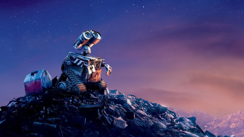 scenics - nature, outdoors, mountain range, e, nature, one person, exploration, mountain, star - space, space, t, adult, activity, WALL-E, technology
