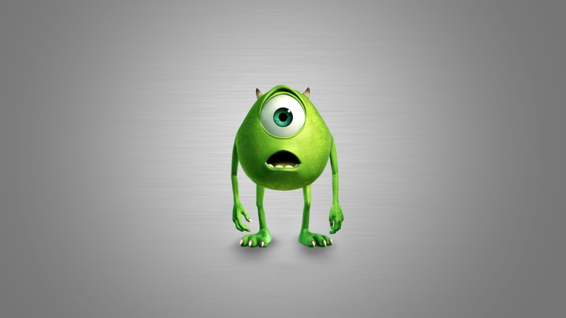 Disney, anthropomorphic smiley face, anthropomorphic face, wazowski, representation, movies, gray, animal representation, toy, anthropomorphic, indoors