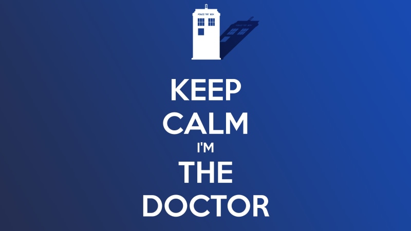 communication, Doctor Who, clear sky, guidance, indoors, doctor, information, information sign, TARDIS, The Doctor, studio shot, day, text, 4K, copy space