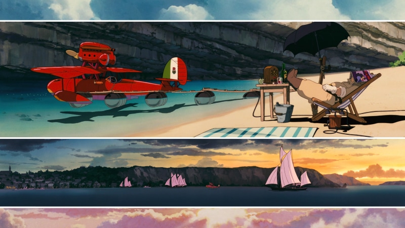 anime, Studio Ghibli, 2K, Kurenai no Buta, Porco Rosso