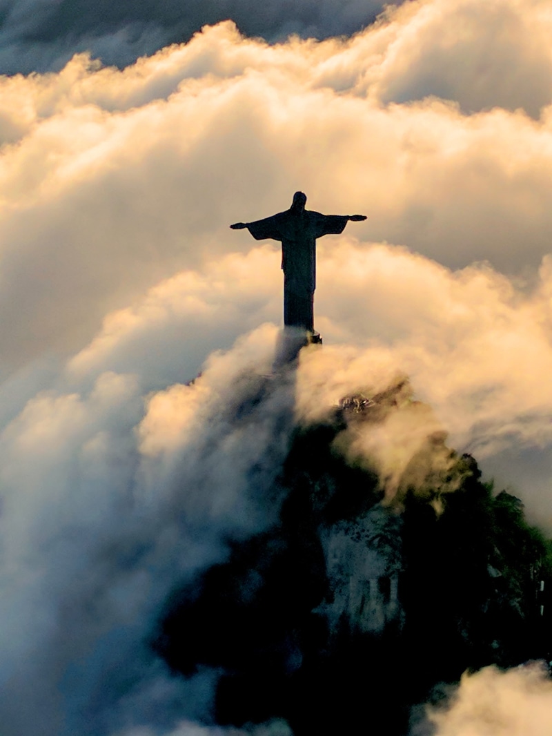 4K, sky, nature, religion, limb, sculpture, standing, human arm, belief, representation, male likeness, spirituality, human limb, christ the redeemer