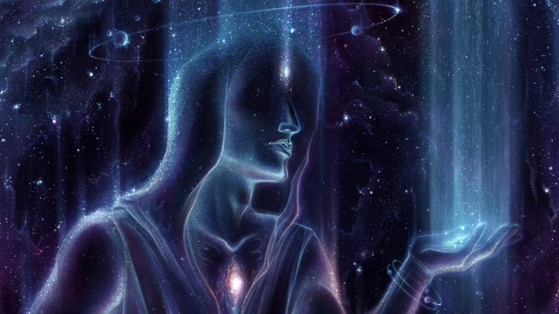 1080P, Enlightenment, spiritual, 2D, universe, digital painting, fantasy art, space art, Sickick Music