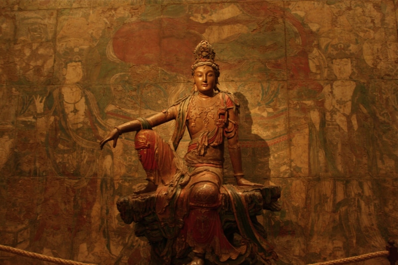 spiritual, Buddhism, 4K, Guanyin, Buddha, Bodhisattva