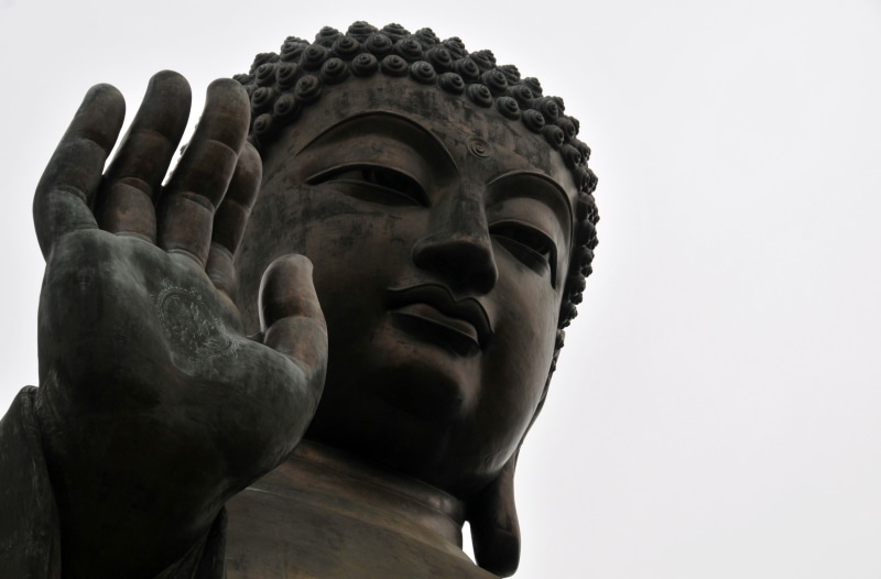 the past, daytime, religion, spirituality, craft, statue, clear sky, belief, architecture, creativity, history, hongkong, place of worship, idol, 4K, buddha