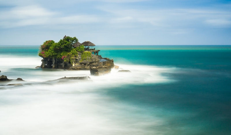 horizon over water, day, 1080P, water, brown, photography, concrete, beauty in nature, landscape, idyllic, Bali, scenics - nature, sky, long exposure