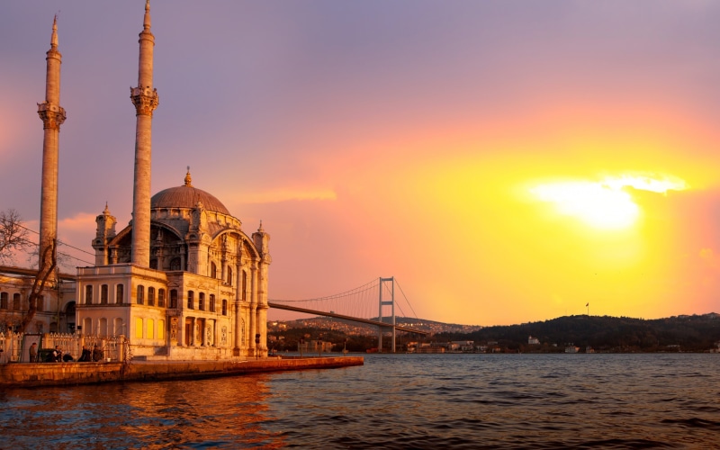 city, Bosphorus bridge, istanbul, beautiful, turkey, mosque, Sea of Marmara, ortakoy, Ortakoy Mosque, sunlight, landscape, istanbul Turkey, Nature, 2K