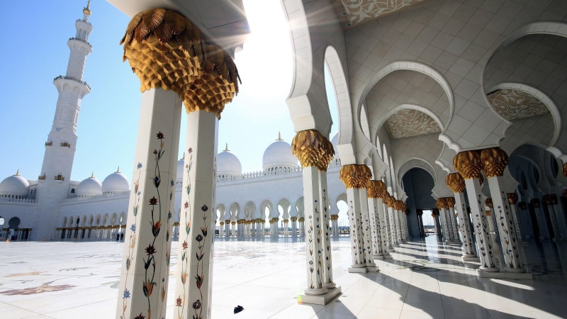 3840x2160, united arab emirates, brown, sheikh zayed mosque, white, world, 4K, mosque, zayed, abu dhabi, sheikh