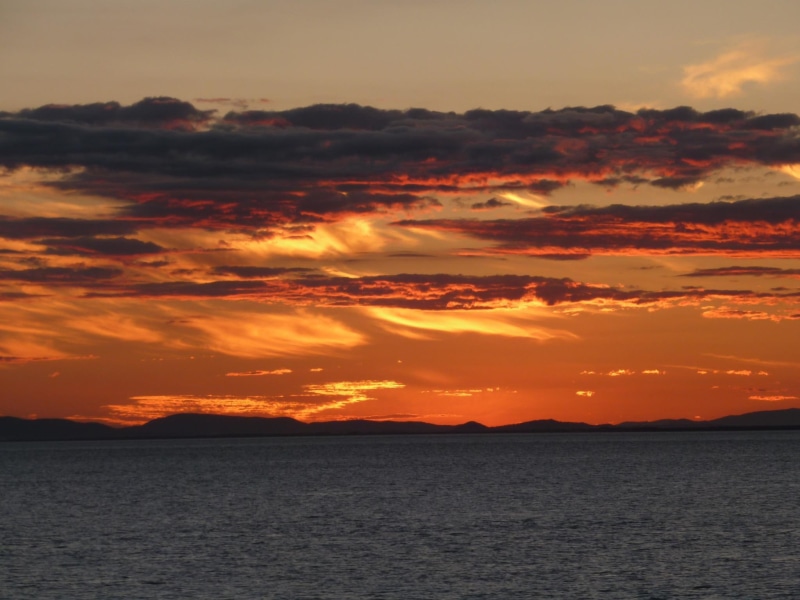 tranquil, nature and landscapes, sunrise, 1080P, ocean, colour, nature