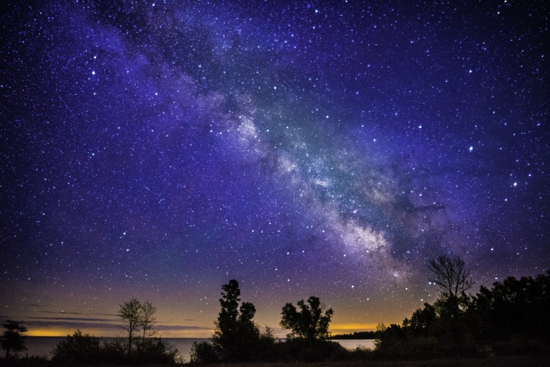 tranquility, silhouette, planet - Space, stars, scenics - nature, infinity, space, United States, astrology, beauty in nature, way, newport state park
