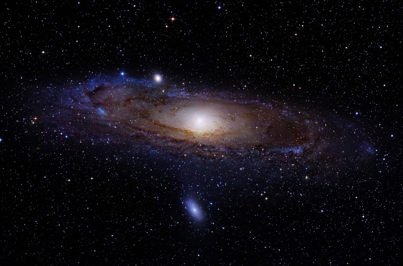 Messier 110, galaxy, space, Messier 31, 4K, Andromeda