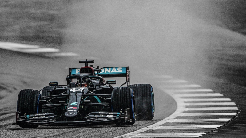 race tracks, water, Lewis Hamilton, F1 2020, 1080P, Mercedes F1, INEOS, Mercedes AMG Petronas, Formula 1, IWC