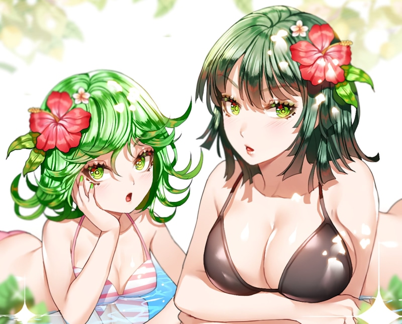 One Punch-Man, 1080P, Fubuki (One-Punch Man), Anime, Tatsumaki (One-Punch Man), One-Punch Man