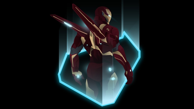 The Avengers, Avengers Endgame, 2K, Iron Man