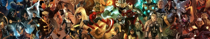 Dr. Doom, Black Widow, 5K, Thor, Captain America, Spider-Man, Wolverine, The Vision, Marvel Comics, Iron Man, comics