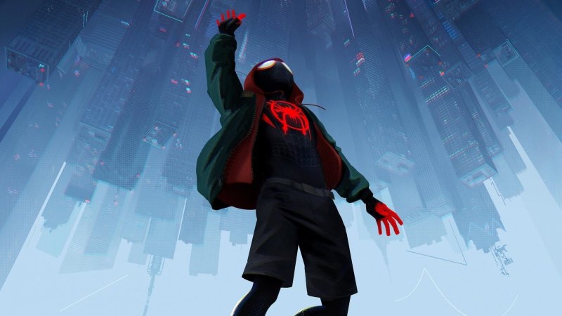 Miles Morales, 4K, Spider-Man: Into The Spider-Verse, Movie, Spider-Man