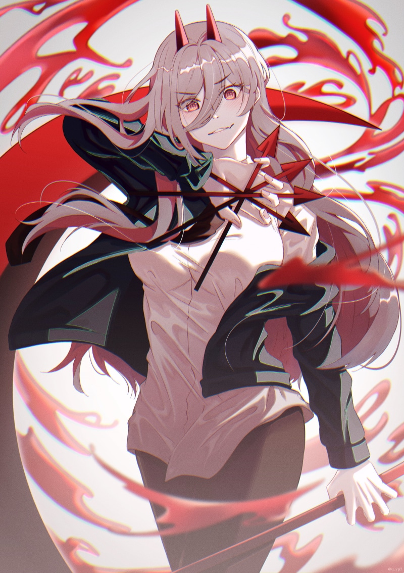 anime, 4K, Power(Character), Chainsaw Man