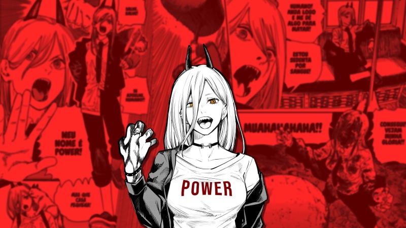 Chainsaw Man, manga, 4K, Power (Chainsaw Man)