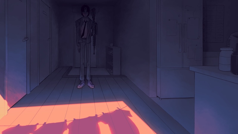 Chainsaw Man, 1080P, Devil, Gun Devil (Chainsaw Man), drawing, manga, artwork