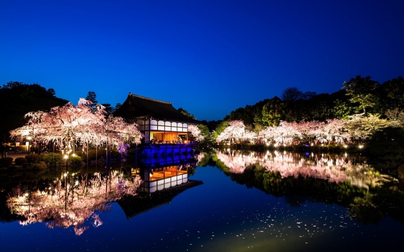 landscape, shrine, heian, 1080P, kyoto, background