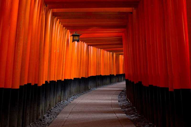 built structure, shrine, no people, in a row, landmark, gray, black, classic, architecture, architectural column, diminishing perspective, pillars, temple
