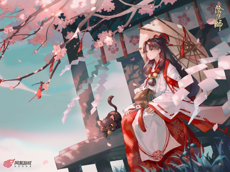 anime girls, Onmyoji, 2K