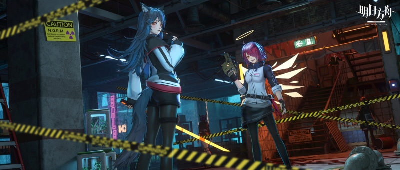 anime girls, Chen (Arknights), Texas (Arknights), 4K, Z-AO, Exusiai (Arknights), Arknights, anime