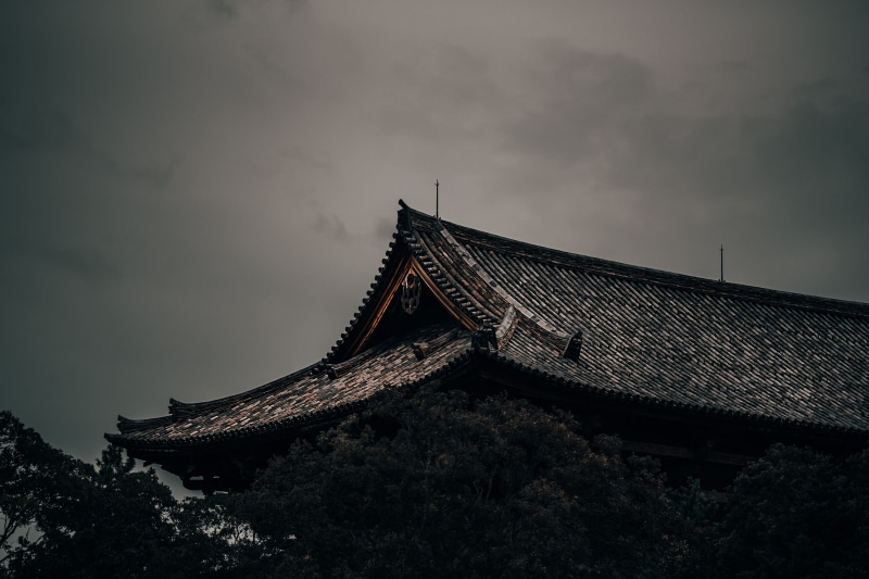 art, belief, town, roof, urban, steeple, moody, spirituality, 4K, place of worship, temple, cloud - sky, spire, culture, travel destinations, pagoda, architecture