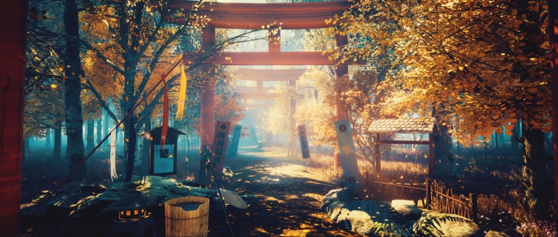 Oriental, Shinto, Fantasy, Japan, 5K, Scenery