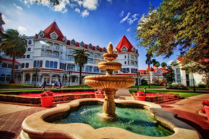 Windermere, fountain, 1080P, grand, floridian, disneys, resort, Walt Disney World, Florida, Disneys Grand Floridian Resort