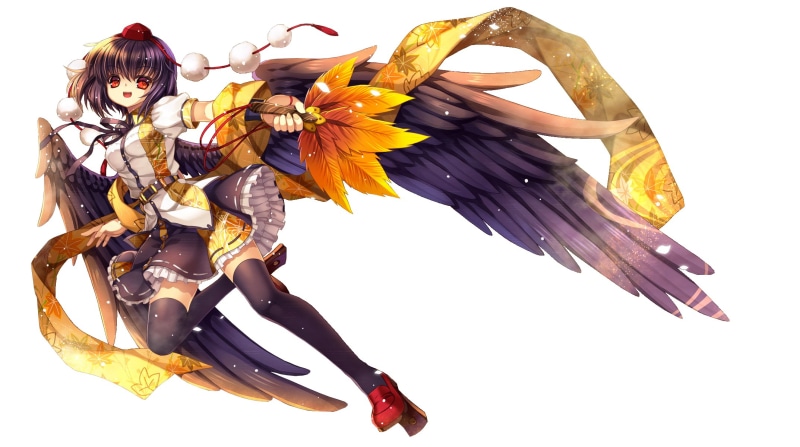 Shameimaru Aya, 1080P, Touhou